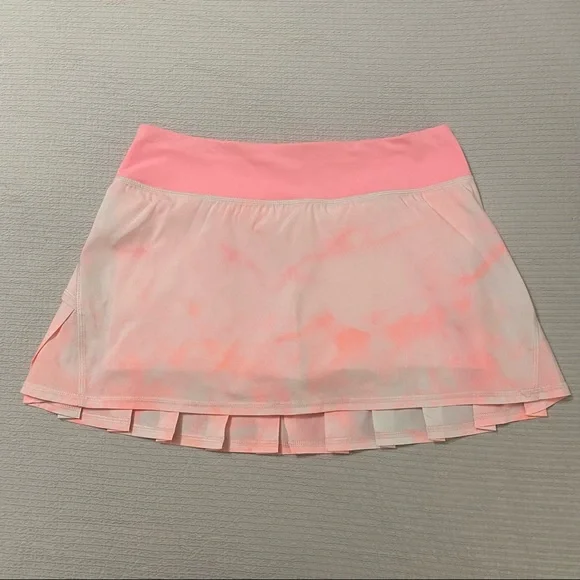Lululemon Pace Setter Skirt (Regular) Size 6 barely pink/bleached coral - Picture 1 of 13